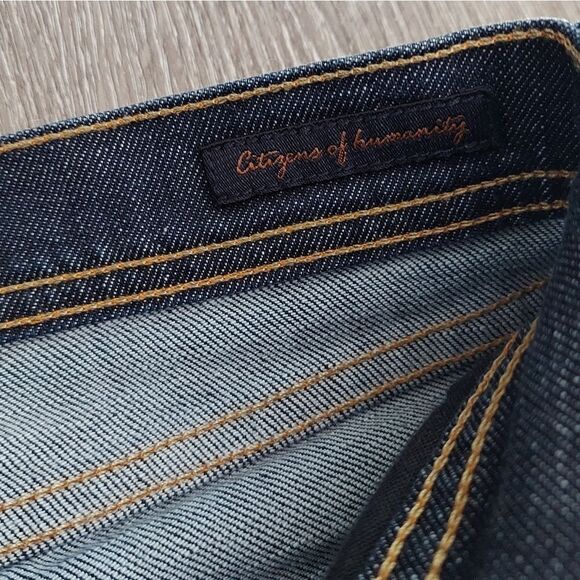 Citizens of Humanity Ava #142 Low Waist Straight Leg Stretch Jeans Sz 26 - Picture 5 of 12